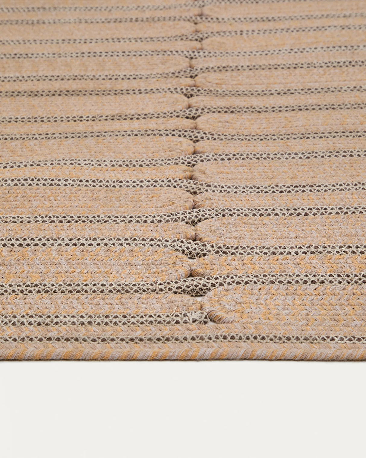 Teppich Olivan 100 % PET hellorange 200 x 300 cm von Kave Home – Produktbild 1