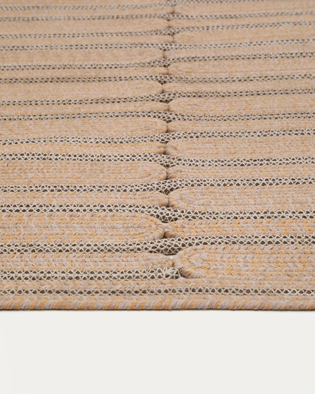 Teppich Olivan 100 % PET hellorange 200 x 300 cm von Kave Home – Produktbild 1