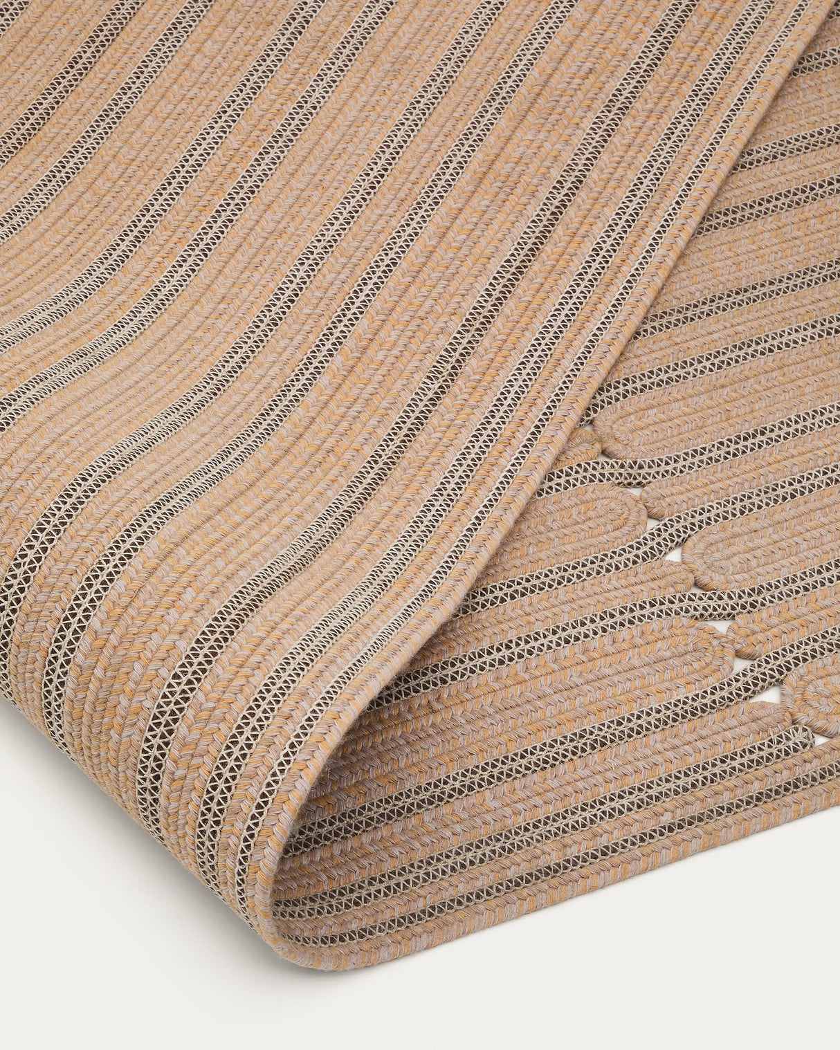 Teppich Olivan 100 % PET hellorange 200 x 300 cm von Kave Home – Produktbild 7