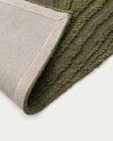 Teppich Veiza aus Wolle grün 160 x 230 cm von Kave Home – Produktbild 3