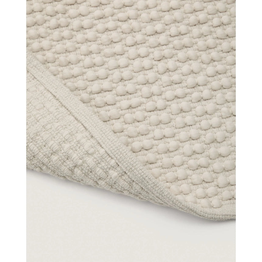 Teppichläufer Mascarell Baumwolle und Polyester weiß 70 x 140 cm von Kave Home – Bild 3