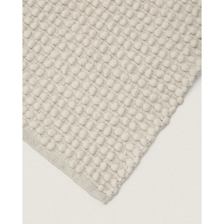 Teppichläufer Mascarell Baumwolle und Polyester weiß 70 x 140 cm von Kave Home – Bild 5