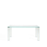 Tisch Adularia aus Einscheiben-Sicherheitsglas, 160 x 90 cm von Kave Home – Bild 1