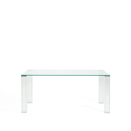 Tisch Adularia aus Einscheiben-Sicherheitsglas, 160 x 90 cm von Kave Home – Bild 1