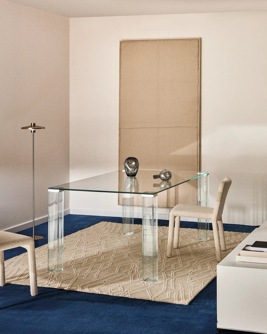 Tisch Adularia aus Einscheiben-Sicherheitsglas, 160 x 90 cm von Kave Home – Bild 2