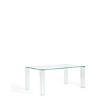 Tisch Adularia aus Einscheiben-Sicherheitsglas, 160 x 90 cm von Kave Home – Bild 7