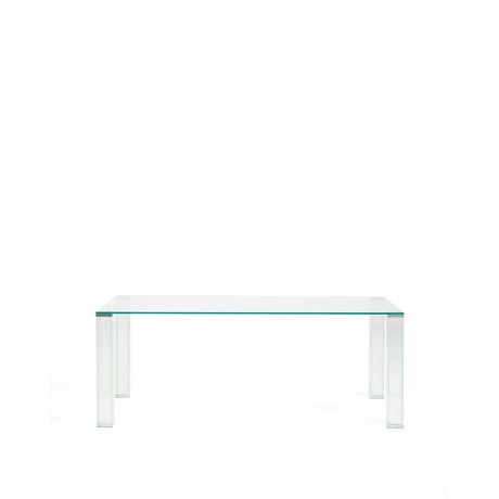 Tisch Adularia aus Einscheiben-Sicherheitsglas, 200 x 100 cm von Kave Home – Bild 4