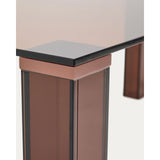 Tisch Adularia aus braunem Einscheiben-Sicherheitsglas, 200 x 100 cm von Kave Home – Bild 11