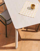 Tisch Anafi aus gesintertem Stein und Aluminium, 180 x 90 cm von Kave Home – Bild 3