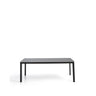 Tisch Anafi aus gesintertem Stein und Aluminium in Graphit, 180 x 90 cm von Kave Home – Bild 1