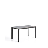 Tisch Anafi mit Tischplatte aus gesintertem Stein in Graphit, 140 x 80 cm  von Kave Home – Bild 5