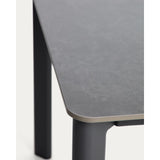 Tisch Anafi mit Tischplatte aus gesintertem Stein in Graphit, 220 x 100 cm von Kave Home – Bild 6