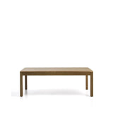 Tisch Arelida aus Furnier und massivem Eichenholz mit hellbraunem Finish 220 x 100 cm FSC Mix Credit von Kave Home – Bild 1