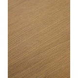 Tisch Arelida aus Furnier und massivem Eichenholz mit hellbraunem Finish 220 x 100 cm FSC Mix Credit von Kave Home – Bild 11