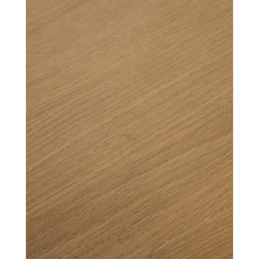 Tisch Arelida aus Furnier und massivem Eichenholz mit hellbraunem Finish 220 x 100 cm FSC Mix Credit von Kave Home – Bild 11