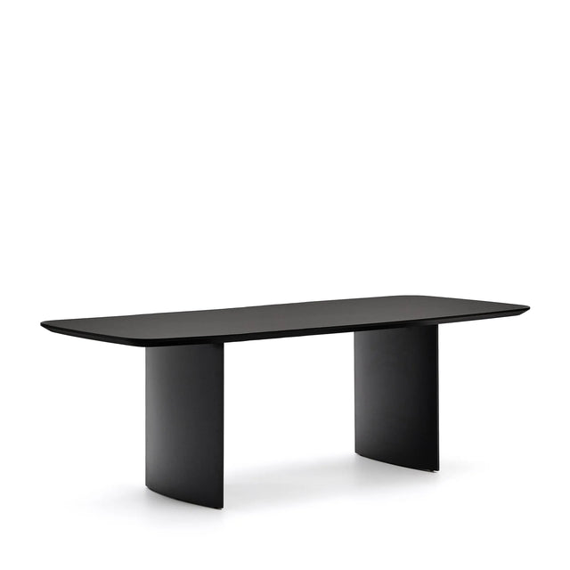 Tisch Litto aus schwarz lackiertem MDF 200 x 100 cm von Kave Home – Produktbild 11