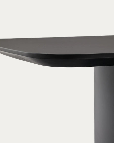 Tisch Litto aus schwarz lackiertem MDF 200 x 100 cm von Kave Home – Produktbild 2