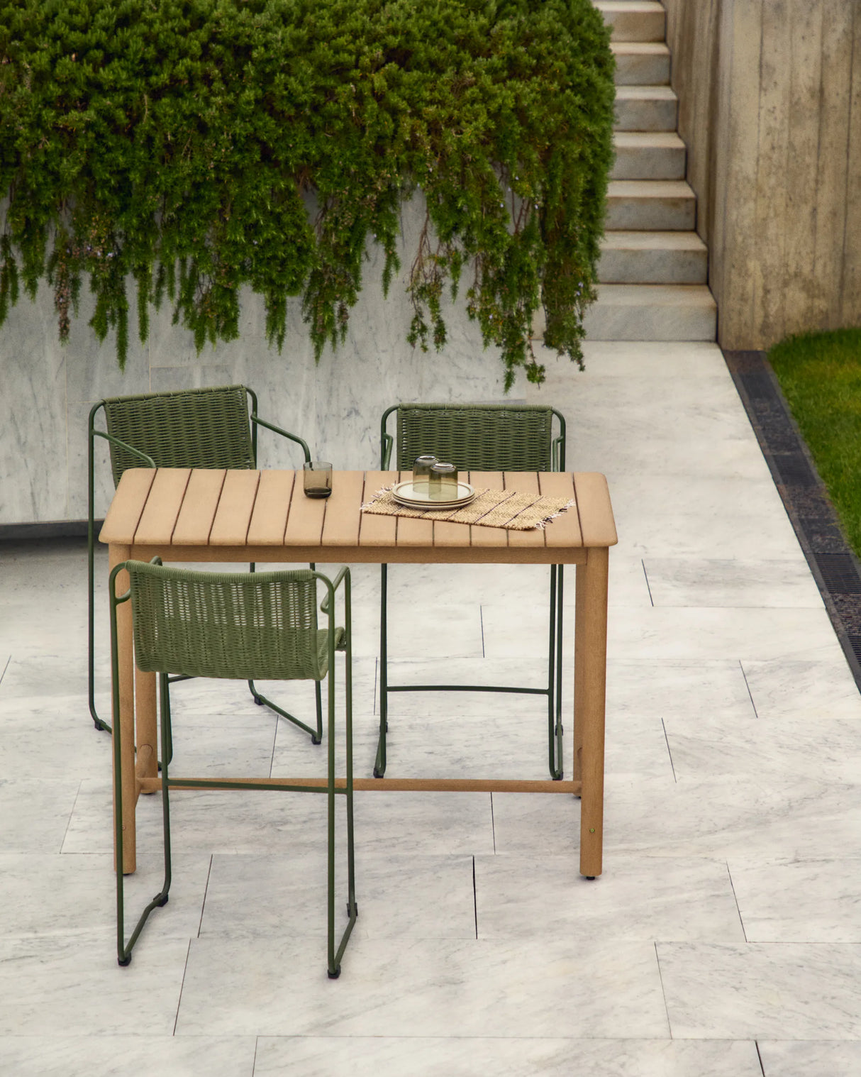 Tisch Sori aus massivem Akazienholz, 138 x 78 cm, FSC 100 % von Kave Home – Produktbild 2