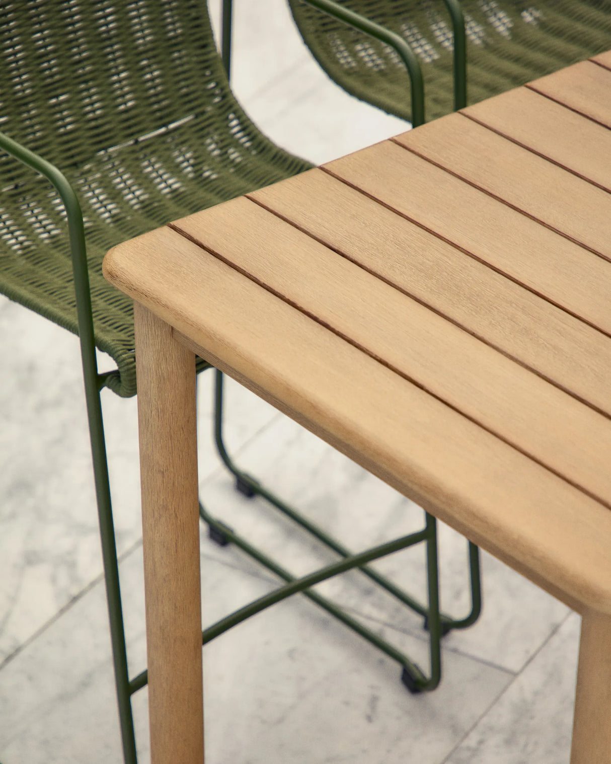 Tisch Sori aus massivem Akazienholz, 138 x 78 cm, FSC 100 % von Kave Home – Produktbild 3