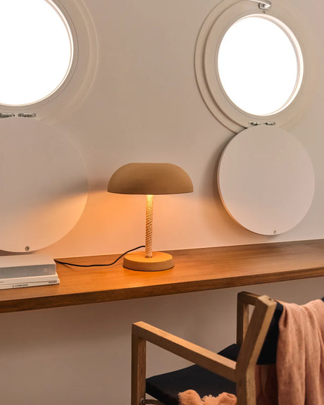 Tischlampe Arinda in Terrakotta von Kave Home – Produktbild 3