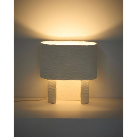 Tischlampe Bedala aus weißem Pappmaché von Kave Home – Bild 6