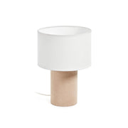 Tischlampe Bianella aus Cord von Kave Home – Bild 1