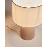 Tischlampe Bianella aus Cord von Kave Home – Bild 7