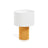 Tischlampe Bianella aus Cord in Senfgelb von Kave Home – Bild 1