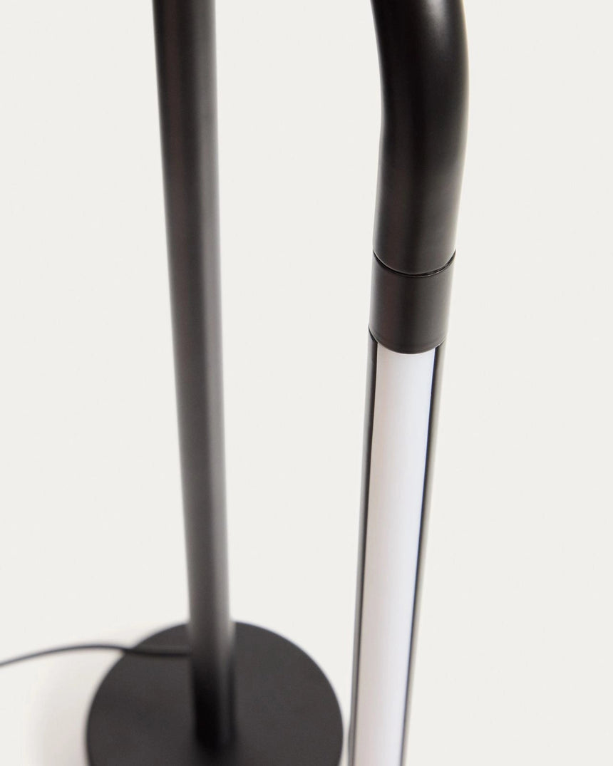 Tischlampe Bow aus schwarzem Aluminium von Kave Home – Bild 6