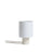 Tischlampe Eshe aus Keramik mit Finish in Weiß von Kave Home – Bild 1
