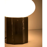 Tischlampe Idela aus Rauchglas und schwarzem Marmor Ø 15 cm von Kave Home – Bild 5