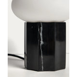 Tischlampe Idela aus Rauchglas und schwarzem Marmor Ø 15 cm von Kave Home – Bild 6