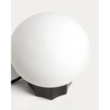 Tischlampe Idela aus Rauchglas und schwarzem Marmor Ø 15 cm von Kave Home – Bild 7