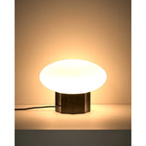 Tischlampe Idela aus Rauchglas und schwarzem Marmor Ø 26 cm von Kave Home – Bild 4