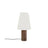 Tischlampe Marga aus massivem Gummibaumholz mit Finish von Kave Home – Bild 1