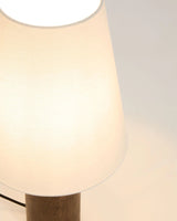 Tischlampe Marga aus massivem Gummibaumholz mit Finish von Kave Home – Bild 4