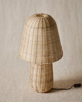 Tischlampe Neuda aus Rattan mit hellem Finish von Kave Home – Produktbild 3