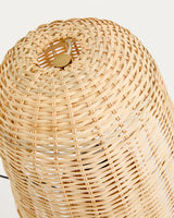 Tischlampe Neuda aus Rattan mit hellem Finish von Kave Home – Produktbild 7