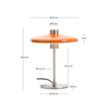Tischlampe Nuvira aus Metall mit Schirm von Kave Home – Bild 4