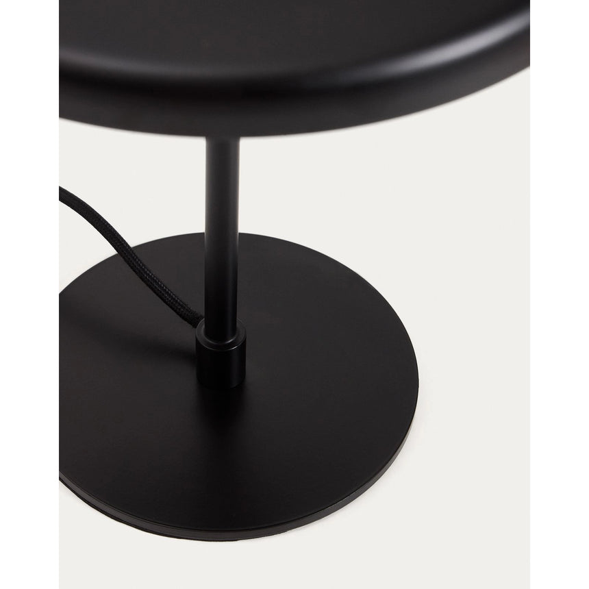 Tischlampe Nuvira aus schwarzem satiniertem Metall von Kave Home – Bild 6