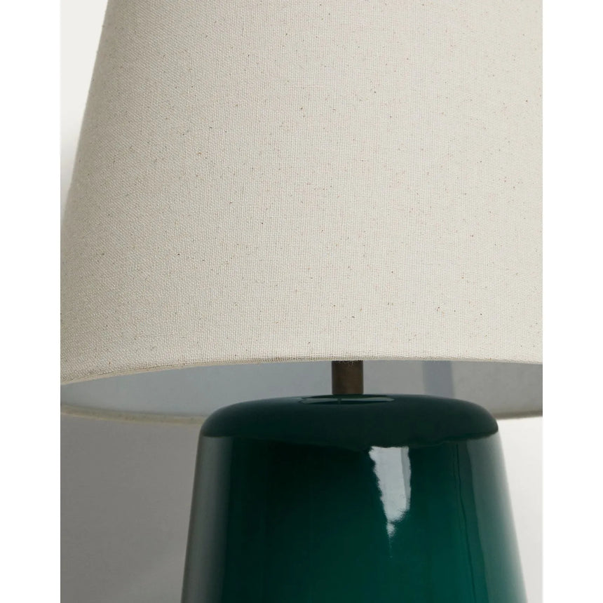 Tischlampe Odra aus Keramik mit glänzendem Finish von Kave Home – Bild 6