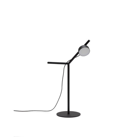 Tischlampe Orey aus schwarzem Metall mit Multipositions-Lichtpunkt von Kave Home – Bild 1