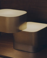 Tischlampe Tandan aus grauem Metall mit gebürstetem Finish von Kave Home – Bild 3