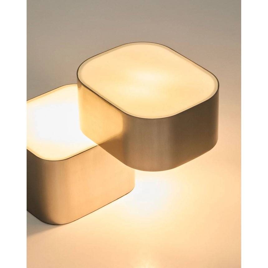 Tischlampe Tandan aus grauem Metall mit gebürstetem Finish von Kave Home – Bild 7