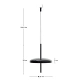 Tragbare Deckenleuchte Porte aus Aluminium, Ø 16 cm von Kave Home – Bild 2