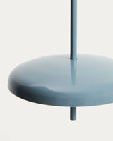 Tragbare Deckenleuchte Porte aus blauem Aluminium, Ø 16 cm von Kave Home – Bild 4