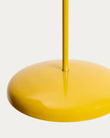 Tragbare Deckenleuchte Porte aus gelbem Aluminium, Ø 16 cm von Kave Home – Bild 4