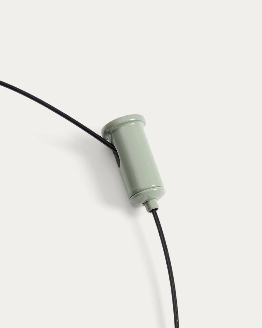 Tragbare Deckenleuchte Porte aus hellgrünem Aluminium, Ø 16 cm von Kave Home – Bild 6