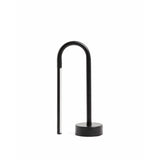Tragbare Tischlampe Bow aus Aluminium von Kave Home – Bild 1
