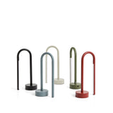Tragbare Tischlampe Bow aus Aluminium von Kave Home – Bild 4